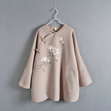 Blusa China tradicional para mujer, ropa de lino oriental, tops y blusas para mujer DD1638 2024 - compra barato