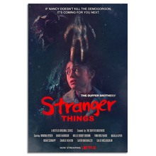 Stranger Things-póster de seda para pared, impresión artística de 12x18, 20x30 pulgadas, imágenes decorativas, papel tapiz, decoración para sala de estar 2024 - compra barato