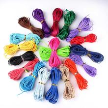 Wholesale 10 meters 1.5MM Waxed Thread String Cord Necklace Rope Diy Jewelry Making Material For Handmade Bracelet Necklaces NC8 2024 - buy cheap