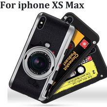 Funda suave de dibujos animados para iphone XS Max, carcasa protectora retro para iphone xsmax 2024 - compra barato