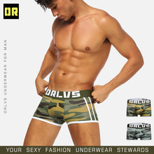 ORLVS Brand Gay Underwear Men Boxer Shorts Underwear Breathable Boxers Gay Penis Pouch Cotton Comfortable Sleepwear Panties 2024 - buy cheap