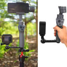 Microphone Grip L Bracket Rig with Hot Shoe Mounts for DJI OM 4  Zhiyun Smooth Q 4 /3/Osmo Mobile 1 2 /Stand Bracket 2024 - buy cheap