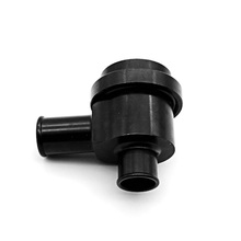 Universal Auto 25mm de aluminio racing turbo cargador Válvula de soplado golpe dejar volar adaptador BOV 2024 - compra barato