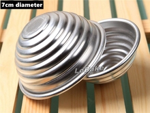 (10pcs/lot) New 7cm diameter 6.5 layers fat cone conus shape aluminium jelly tart cupcake tarte moldes para reposteria mold 2024 - buy cheap