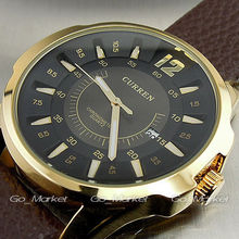 CURREN Men Watches Top Luxury Brand Men's Military Sport Watch Male Leather Date Quartz Wrist Watches Relogio Masculino 2024 - buy cheap