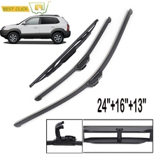 Misima Windshield Windscreen Front Rear Wiper Blades Kit For Hyundai Tucson 2004 2005 2006 2007 2008 2009 2010 For Kia Sportage 2024 - buy cheap