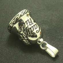 316L Stainless Steel Cool Lady Rider Rose Flower Have Sound Ring Bell Pendant For Gift 2024 - buy cheap