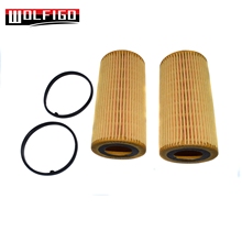 Wolfigo novo 1 conjunto/2 conjuntos de filtro de óleo para vw audi 2.0 t 2.5l golf rabbit j-etta passat a4 06d115562, 06l11546a, 06d 115 562, ox379d 2024 - compre barato