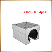 Sbr16-Router SBR16 SBR16UU 16mm, bloque de rodamiento de bolas, enrutador CNC 2024 - compra barato