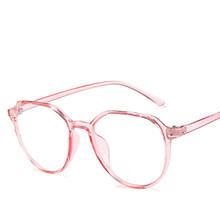 Higodoy New Women Round Glasses Spectacles Frame Eyeglasses Transparent Retro Optical Vintage Men Glasses Frame Classic Eyewear 2024 - buy cheap
