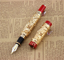 JINHAO metal  fountain pen unique design High quality dragon pens luxury business gift school office supplies  free shipping 2024 - buy cheap