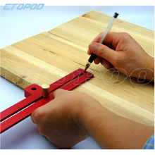 Aluminum Alloy crossed ruler woodworking T type Scriber,Woodworking Ruler 2024 - buy cheap