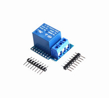 1 Juego para Wemos D1 Mini Relay Shield, un canal para Wemos D1, Mini módulo de relé para placa de desarrollo Arduino ESP8266 2024 - compra barato