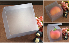 300 pces 9*9*9cm fosco pvc caixa de plástico caixa clara caixas de presente para jóias/doces/embalagens de alimentos caixas de exibição diy casos de armazenamento 2024 - compre barato