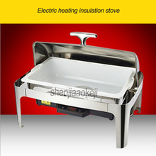 Commercial Full clamshell Buffay furnace Electric heating stove Durable insulation furnace Hotel Restaurant Buffet cooker 500w 2024 - buy cheap