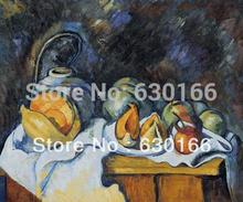 Still Life with Apples and Melons by Paul Cezanne Oil Painting on Canvas Handmade Wall Art Painting Still Life 2024 - buy cheap
