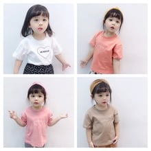 Children's shirts girls print blouses casual boys cotton shirts short sleeve tops for kids 0-8Years baby summer shirts clothes 2024 - buy cheap