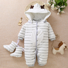 cartoon Cute baby unisex baby in 2018  fall winter pajamas cotton kids clothes 2024 - buy cheap
