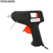 Useful Art Craft Repair Tool 20W Electric Heating Hot Melt Glue Gun Sticks Trigger Art Repair Tool With EU plug 2024 - buy cheap