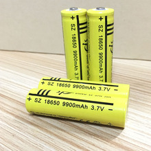 DING LI SHI JIA 4Pcs 18650 Battery 9900mAh 3.7V Rechargeable Battery Li-ion Lithium for Flashlight Torch Headlight Head batte 2024 - buy cheap