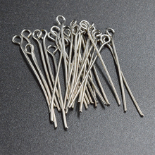 300 PCs Mixed  Rhodium Bulk Pack Head Pin Eye Pins Findings Needles 16mm*0.7mm  Jewelry Making DIY Component 2024 - buy cheap