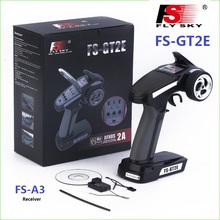 Flysky-sistema de Radio con receptor de FS-GT2E para coche de control remoto, sistema de transmisión de 2A, 2,4g, 2 canales, AFHDS, para barco, juguetes con caja de venta al por menor 2024 - compra barato