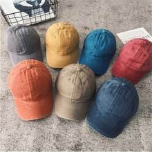 Women retro solid color Denim Adult baseball Cap Hat Snapback casquette de marque gorras planas hip hop hats Fashion Summer Caps 2024 - buy cheap