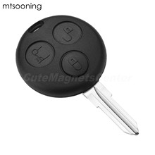 mtsooning 3 Buttons Remote Key 433MHz Remote Key Fob Blade For Mercedes Benz Smart City Passion ForTwo Pulse Roadster 2024 - buy cheap