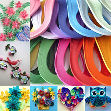 120 Stripes Quilling Paper 3mm Width Solid Color Origami Paper DIY Hand Craft Decoration Pressure Relief Gift 2024 - buy cheap