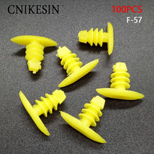 CNIKESIN 100pcs Universal Auto Fasteners Replace Screws Weatherstrip Retainer Plastic Rivets Clip for Honda Toyota for All Car 2024 - buy cheap