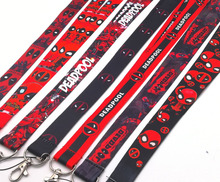 100 pcs  Cartoon Deadpool mixed  Lanyard Key Chains Pendant Gifts Party Favors  R-380 2024 - buy cheap