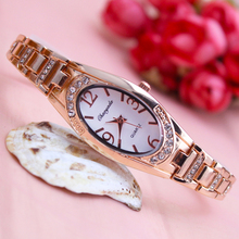 2018 stainless steel strap women luxury fanshion watch rose gold dress diamond female casual clock lover's bracelet watch 2024 - buy cheap