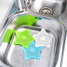 New Arrival Kitchen Gadgets Accessories Star Outfall Drain Cover Basin Sink Strainer Filter Shower Hair Catcher Stopper Plug 2024 - buy cheap