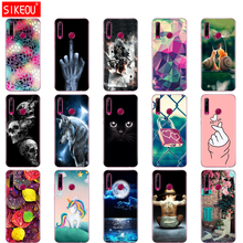for Honor 10i Case Honor 10i HRY-LX1T Case Silicon tpu Back Cover Phone Case For Huawei Honor 10i Honor10i 10 i 6.21 inch flower 2024 - buy cheap