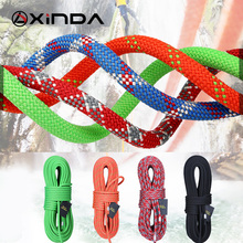 XINDA-Cuerda de escalada en roca para acampada, cuerda estática de 9mm de diámetro, cordón de alta resistencia 21KN, equipo de escalada de seguridad de supervivencia 2024 - compra barato