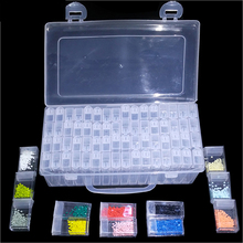 Diamond Painting Accessories Box DIY Diamant Container Embroidery Mosaic Tools Annex Bead Transparent Plastic Drill Storage 2024 - buy cheap