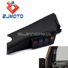 Interruptor de pilar A con interruptores basculantes para Jeep Wrangler JK, 2 puertas, ilimitado, 4 puertas, 2007-2010 2024 - compra barato