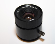 16 мм Фиксированная диафрагма, инфракрасная съемка объектива камеры видеонаблюдения 3MP 1/2. 5 формат 2024 - купить недорого
