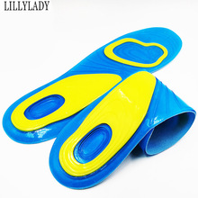 Orthotic Silicon Gel Insoles Foot Care For feet Shoes Sole Sport Insoles Shock Absorption Pads Arch Orthopedic Pad Insole 2024 - buy cheap