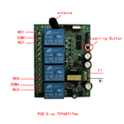 3000 m AC 220 V 4CH 4 CH Sem Fio RF Sistema de Interruptor de Controle Remoto Relé Módulo Receptor Transmissor de Casa Inteligente interruptor 315/433 MHz - compare preços 3000 m AC 220 V 4CH 4 CH Sem Fio RF Sistema de Interruptor de Controle Remoto Relé Módulo Receptor Transmissor de Casa Inteligente interruptor 315/433 MHz - compare preços
