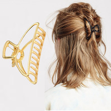 Женская заколка-краб для волос, пластиковая Заколка-краб, аксессуар для волос 2024 - купить недорого