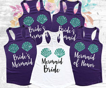 Camiseta personalizada para casamento, camiseta de sereia para madrinhas, despedida de solteira, presente de noiva, lembranças para festa 2024 - compre barato