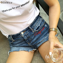 Модная новая футболка Slithice, женские футболки с забавным принтом букв, спасибо за внимание, повседневные хлопковые летние женские футболки 2024 - купить недорого