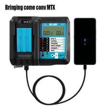 Newest With USB port Tool Battery Charger Rapid Charging 3.5A cuttent For Makita Battery 14.4V 18V with LCD display and Cooling 2024 - buy cheap