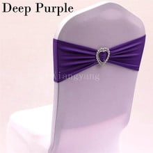 Lycra red gold pink white black purple spandex chair sashes for wedding event party decoration 30 pcs /lot 2024 - buy cheap