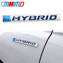 Автомобильные аксессуары 3D металлический Гибридный автомобильный значок наклейки Наклейка для гибридного логотипа Toyota Camry Rav4 Reiz Lexus BMW Audi авто Стайлинг 2024 - купить недорого