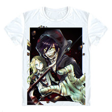Camisetas de Manga corta de Anime, prenda de vestir, Satsuriku, no Tenshi Angels of Slaughter, Rachel, ideal para Cosplay 2024 - compra barato