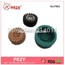 Tire Mold Soap Mold Fondant Cake Decoration Mold Modelling Silicon Moulds Silicone Rubber 100% Food Grade Raw Material PRZY 2024 - buy cheap