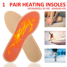 1 Pair Self Heated Insoles,10 Hours Keep Warm Foot Warmer Insole, Winter Heating Magnetic Foot Massage Warmer Shoe Pad Foot Care 2024 - buy cheap