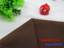 Brown Adhesive Fastener fabric for DIY patchwork Stuffed toys sofa furniture  brushed Plain Loop Fleece velboa velvet(1 meter) 2024 - buy cheap
